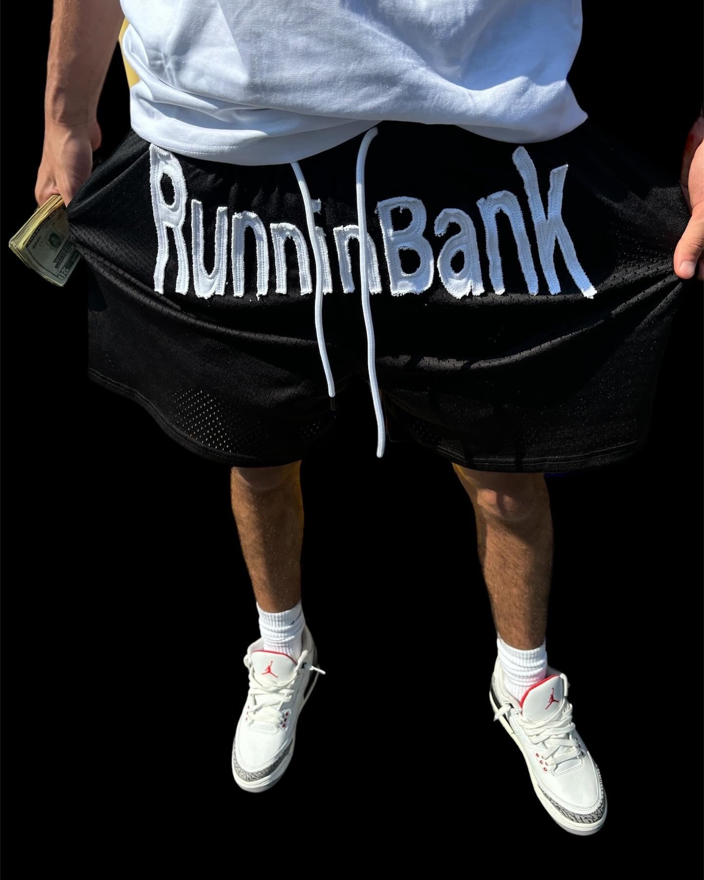 RunninBank Mesh Shorts Emotion Motion