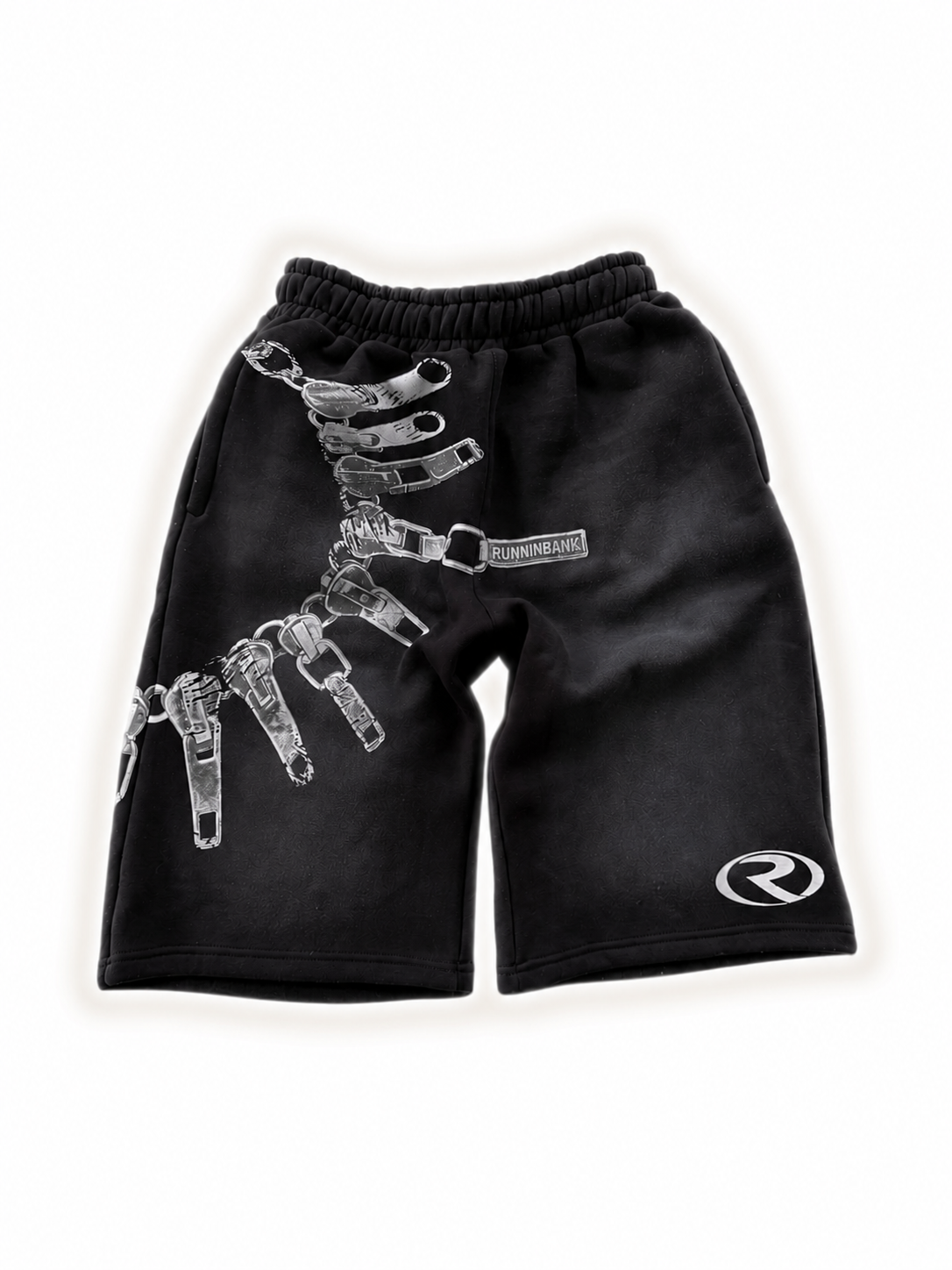 Zipper Up 3/4 shorts